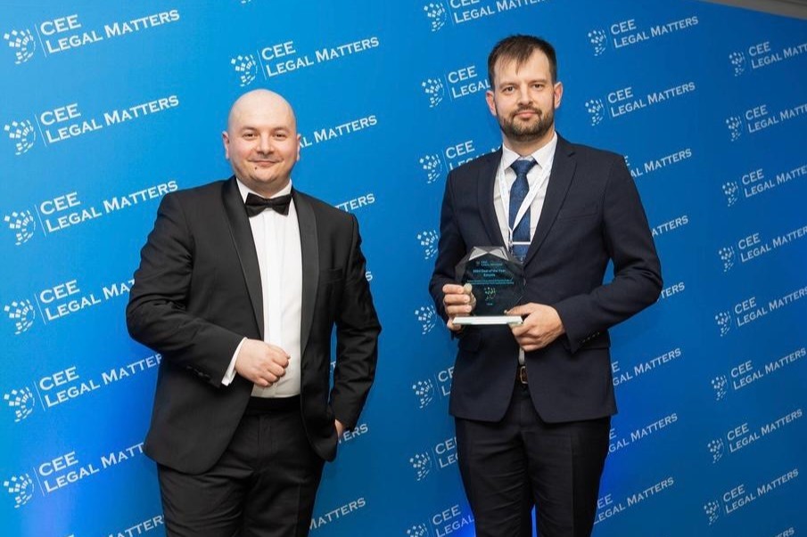 Võit ja tunnustus Kesk- ja Ida-Euroopas tehtud kõige olulisemaid ja mõjusamaid tehinguid tunnustava CEE Deals of the Year Awards poolt!