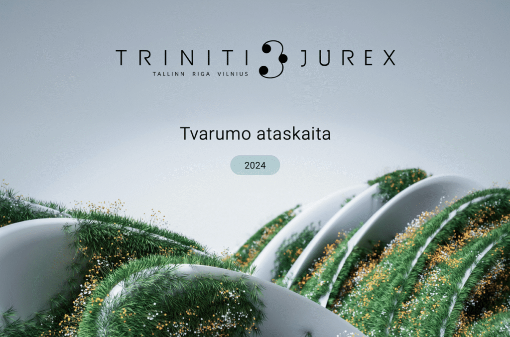 TRINITI Sustainability Report 2024: When Law Becomes a Driver of Change