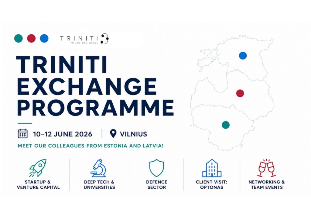 TRINITI Exchange Programme: Kuriame ryšius per žinių dalijimąsi ir bendradarbiavimą