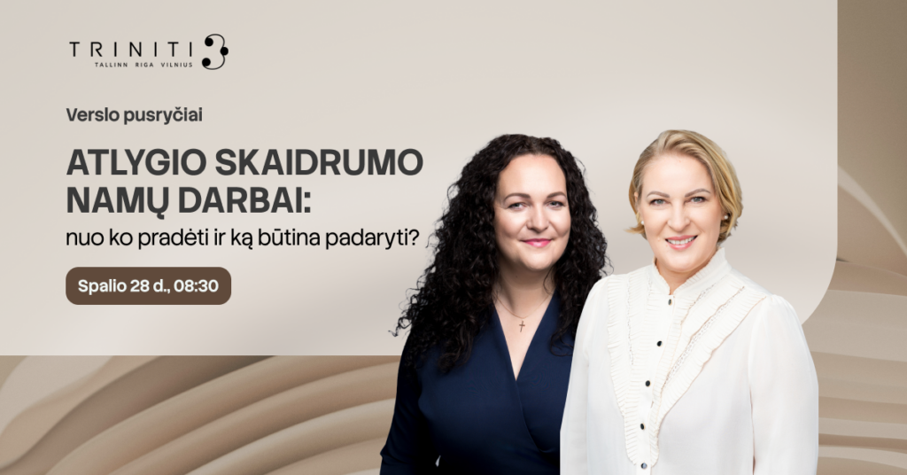 Verslo pusryčiai | Atlygio skaidrumo namų darbai: nuo ko pradėti ir ką būtina padaryti?